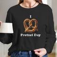 The Office I Pretzel Day Stanley Hudson Comfortable Long Sleeve T-Shirt Gifts for Her