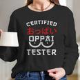 Oppai Tester Mega Milk Anime Long Sleeve T-Shirt Gifts for Her