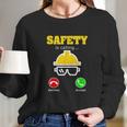 Osha Health Safety Manager And Safety Officer Funny Long Sleeve T-Shirt Gifts for Her