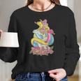 Pansexual Snake Kawaii Pastel Goth Subtle Pan Pride Long Sleeve T-Shirt Gifts for Her