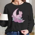 Pastel Goth Kawaii Cat Vaporwave Aesthetic Long Sleeve T-Shirt Gifts for Her