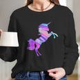 Pastel Goth Unicorn Vaporwave Kawaii Gift Long Sleeve T-Shirt Gifts for Her