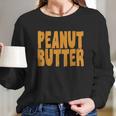 Peanut Butter Jelly Couples Friends Halloween Long Sleeve T-Shirt Gifts for Her