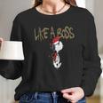 Peanuts Snoopy Like A Boss Long Sleeve T-Shirt Gifts for Her