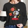 Peanuts Snoopy Space Pilot Mars Moon And Saturn Shirt Long Sleeve T-Shirt Gifts for Her