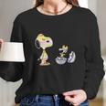 Peanuts Snoopy Woodstock Easter Egg Long Sleeve T-Shirt Gifts for Her