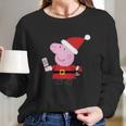 Peppa Pig And White Claw Long Sleeve T-Shirt Gifts for Her