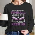 Pinball Queen Machines Funny Arcade Game Lover Games Long Sleeve T-Shirt Gifts for Her