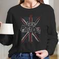 Pistols Official Union Jack Words Long Sleeve T-Shirt Gifts for Her