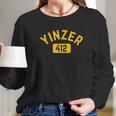 Pittsburgh Yinzer 412 Steel City Yinz Pennsylvania Home Long Sleeve T-Shirt Gifts for Her