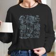 Plan Minecraft Long Sleeve T-Shirt Gifts for Her