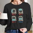 Pug Funny Social Distancing Dog Gift Long Sleeve T-Shirt Gifts for Her