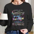 Quilting Blessed Are Piecemakers Gifts For Quilters Long Sleeve T-Shirt Gifts for Her