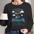 Raindrop Is A Kiss From My Husband That Is In Heaven Long Sleeve T-Shirt Gifts for Her