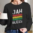 Rasta Jah Bless Rastafarian Rasta Gift Rastafarianism Long Sleeve T-Shirt Gifts for Her