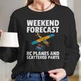 Rc Plane Gift For Rc Pilot Model Airplane Lover Long Sleeve T-Shirt Gifts for Her