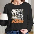 Ready To Race Ktm Long Sleeve T-Shirt Gifts for Her