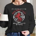 Red Pony Cafe Absaroka County Wyoming T-Shirt Long Sleeve T-Shirt Gifts for Her