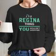 Regina Thing Long Sleeve T-Shirt Gifts for Her