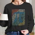 Retro Pi Math Vintage Nerd Mathematician Gift Long Sleeve T-Shirt Gifts for Her