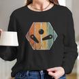 Retro Pinball Machine Vintage Arcade Game Long Sleeve T-Shirt Gifts for Her