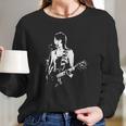 Retro Graphic Ronnie Wood Art Long Sleeve T-Shirt Gifts for Her