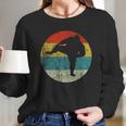 Retro Vintage Sumo Long Sleeve T-Shirt Gifts for Her