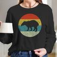 Retro Vintage Tapir Long Sleeve T-Shirt Gifts for Her