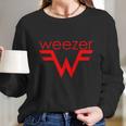 Retro Weezer Rock Band Long Sleeve T-Shirt Gifts for Her