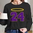 Rip Kobe 24 Halo Angel Tribute Long Sleeve T-Shirt Gifts for Her