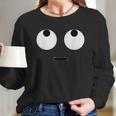 Rolling Eyes Face Eye Roll Emojis Emoticon Halloween Long Sleeve T-Shirt Gifts for Her