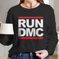 Run Dmc Simple Word Art Long Sleeve T-Shirt Gifts for Her