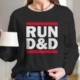 Run Dungeons And Dragons T-Shirt Long Sleeve T-Shirt Gifts for Her