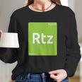 Runtz Hybrid Cannabis Strain Periodic Table Long Sleeve T-Shirt Gifts for Her