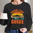 Safari Tour Guide Halloween Costume Animal Gift Long Sleeve T-Shirt Gifts for Her