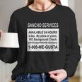 Sancho Services Long Sleeve T-Shirt Gifts for Her