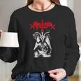 Sarcofago Goat Of Mendes Long Sleeve T-Shirt Gifts for Her