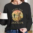 Save The Jackalope Long Sleeve T-Shirt Gifts for Her