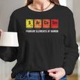 Science Sarcasm S Ar Ca Sm Primary Elements Of Humor Long Sleeve T-Shirt Gifts for Her