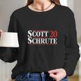 Scott Schrute 2020 Campaign Long Sleeve T-Shirt Gifts for Her