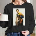 Seinfeld Kramer Portrait As A Pimp Black Long Sleeve T-Shirt Gifts for Her