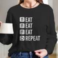 Shane Dawson Eat Eat Eat Repeat Long Sleeve T-Shirt Gifts for Her