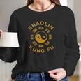 Shaolin Kung Fu Martial Arts Training Long Sleeve T-Shirt Gifts for Her