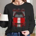 Shelby Gt350 Red Long Sleeve T-Shirt Gifts for Her