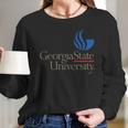 Simple Logo Georgia State University 2020 Long Sleeve T-Shirt Gifts for Her