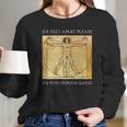 Six Feet Apart Social Distancing Long Sleeve T-Shirt Gifts for Her