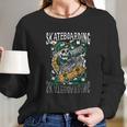 Skate Boarding Skull Skateboard Santa Cruz Street Wear Long Sleeve T-Shirt Gifts for Her