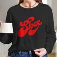 Sloan Band Logo Red Long Sleeve T-Shirt Gifts for Her