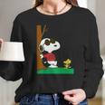 Snoopy Joe Cool And WoodstockShirt Long Sleeve T-Shirt Gifts for Her