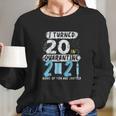 Social Distancing I Turned 20 In 2021 None Of You Are Invited Long Sleeve T-Shirt Gifts for Her